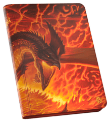 Ultimate Guard - Tarkir: Dragonstorm 18-Pocket Xenoskin Zipfolio 360  - Magmatic Hellkite
